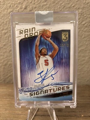 2023-24 Topps 3 Jalen Rose - Gotas de lluvia firmas automático RSJR - 9/10 Foto 1 de 4