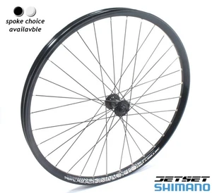 26" 15x100mm Thru Axle Jetset Down35 Shimano Deore Enduro MTB Front Wheel Disc - Picture 1 of 10