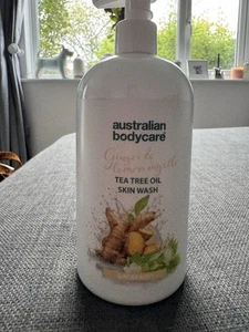 Australian bodycare ginger and lemon myrtle tea tree oil skin wash 500ml - Picture 1 of 2