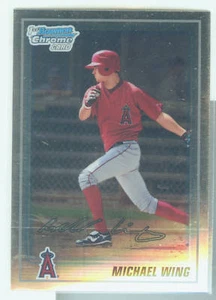 Michael Wing LA Angels 2010 Bowman Prospects cromado - Imagen 1 de 1