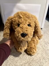 Gund Dog Plush Muttsy  Floppy Tan Brown Puppy Suede Paws Stuffed 15”. Cute!