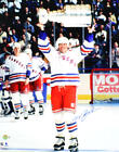 Mark Messier Autographed New York Rangers 16x20 Stanley Cup Photo- Beckett Holo