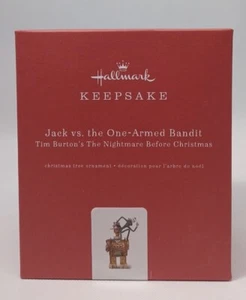 2018 Hallmark Keepsake Ornament Pesadilla antes de Navidad Jack/Bandido de un brazo - Imagen 1 de 3