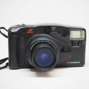 Chinon Auto 6001 Kompaktkamera Kamera Zoom 38-90mm inkl. Tasche & Anleitung - Bild 1 von 6