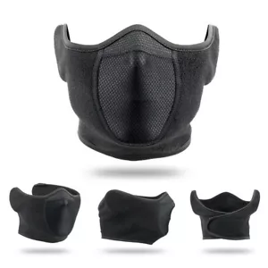 Winter Warm Fleece Motorcycle Face Mask Outdoor Cold Waterproof Windproof Mask - Picture 1 of 12
