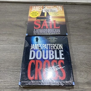 Sail And Double Cross James Patterson NEW Audiobooks Bundle - Picture 1 of 2