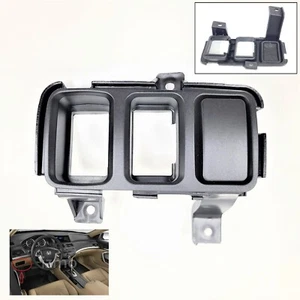 Fit 2008 - 2010 Accord 2 Slot Aftermarket Fog Light Switch Bezel Bracket Trim - Picture 1 of 5