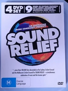 Sound Relief, Midnight Oil, Hunters & Collectors, Aust. live (DVD, 4-Disc) LHO1 - Picture 1 of 6