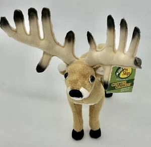 Bass Pro Shops Critter Callers Peluche Buck NON FUNZIONANTE Rack Pieghevole Etichetta Danneggiata - Foto 1 di 12