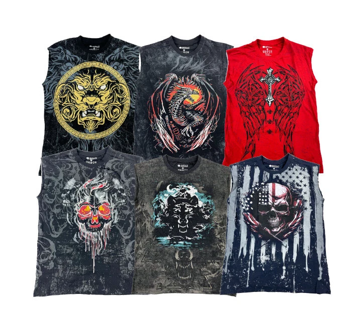 Camiseta sin mangas estampada por todas partes Buffalo Outdoors® Workwear para hombre Foto 1 de 1