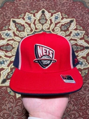 Gorra deportiva ajustada de lana vintage New Jersey Nets Reebok NBA Brooklyn 7 1/8 Foto 1 de 4