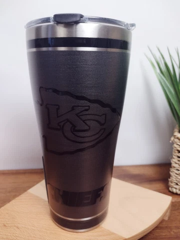 Tervis Tumbler - Blackout tumbler 30oz  - Kansas City Chiefs - NFL Cover