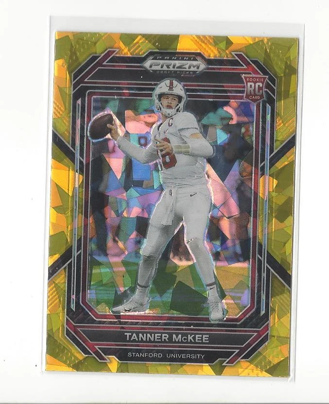 2023 Prizm Draft Football Gold Ice Prizms Rookie Singles - You Choose - Image 1 of 1