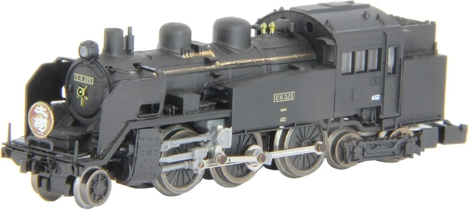 Rokuhan Z Gauge C11 Type Steam Locomotive No. 325 Tobu Railway SL "Taiki" Type T