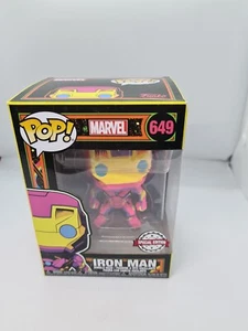 Special edition Marvel: Blacklight - Iron Man Funko Pop! Vinyl Figure #649 new - Picture 1 of 8