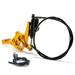 Aluminium Hydraulische Fußbremse hinten für Talaria XXX X3 ab 2023 Elektrofahrrad Gold - Bild 1 von 8