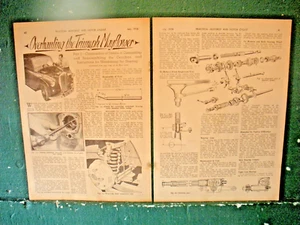 Triumph Mayflower RPC 921 1958 Getriebeartikel Teil 2 der Serie -3 Seiten - Bild 1 von 2