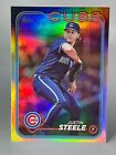 2024 Topps Series 1 JUSTIN STEELE Cubs #318 Silver Rainbow Foil ~QTY~
