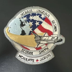 NASA Space Shuttle 25th Mission Challenger Flight STS-51-L 1986 McNair Patch - Picture 1 of 2