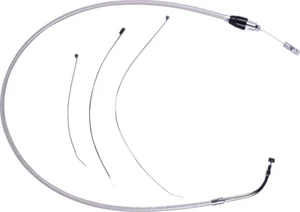 Magnum - 52392HE Polished Stainless Quick Connect Upper Clutch Cable CVO Road Gl - Picture 1 of 1