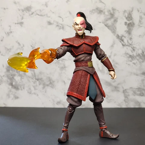 Avatar The Last Airbender Zuko 7" Action Figure Cover