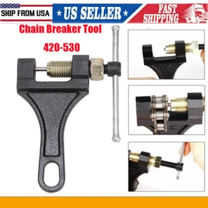 Universal Heavy Duty Chain Breaker Tool 420 530 Chain Motorcycle bike - Picture 1 of 10