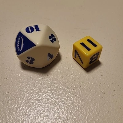 Juego de 2 dados de repuesto Break the Safe 2003 Foto 1 de 4