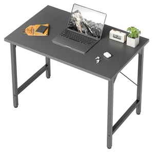 Kleiner Schreibtisch 80x40cm Metall-Holz für Office & Home robust - Bild 1 von 11