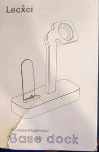 Soporte Cargador Lecxci Apple iPhone/iWatch, Estación Base de Carga - Oro Rosa - Imagen 1 de 4