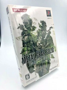 Metal Gear Solid 3 The Best 2-disc Playstation 2 Japan limited box set w artbook - Picture 1 of 4