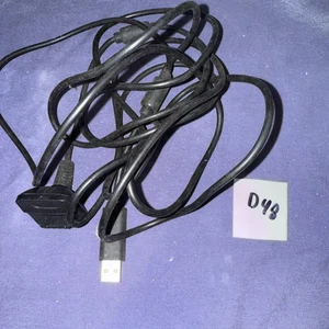 Xbox 360 Play And Charge Kit USB Charging Cable Cord Plug Black - Picture 1 of 2