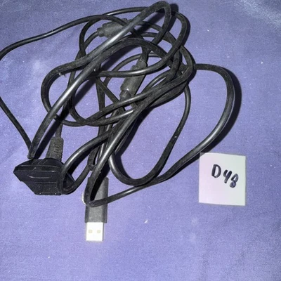  Xbox 360 Play And Charge Kit USB Charging Cable Cord Plug Black - Image 1 of 2