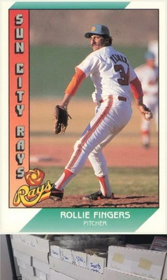 1991 Pacific Senior League #126b Rollie Fingers Wind-up - ML - Image 1 of 2
