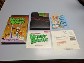 The Bugs Bunny Birthday Blowout Nintendo NES CIB Complete