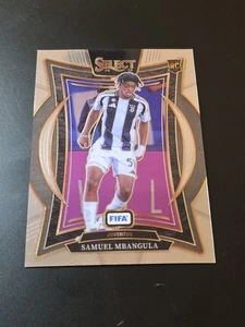 2024-25 Select FIFA Samuel Mbangula Rookie RC Juventus Terrace #38 - Picture 1 of 2