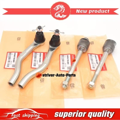 Juego de 4 extremos de varilla de amarre exterior y exterior OEM para Honda Accord 15-20 Acura TLX 13-17 Foto 1 de 4