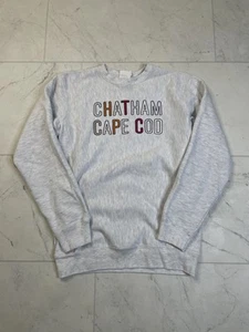 Vintage Champion Chatham Cape Cod Grey Youth Reverse Weave Size XL - Picture 1 of 9