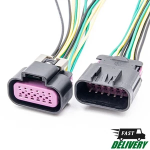 Electrical connector 12-pin. Female + Male. Waterproof. 20319K - Picture 1 of 12