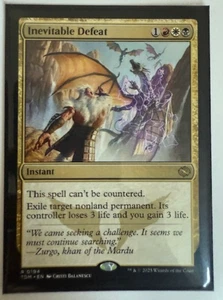 Magic the Gathering: Inevitable Defeat Tarkir: Dragonstorm Regular NM - Picture 1 of 2