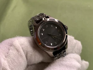 DIESEL DZ-5437 Mini Black Dial 5 ATM Gray Tone S/S QUARTZ WOMEN'S WATCH - Picture 1 of 16