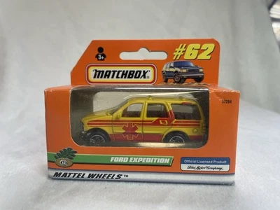 Matchbox Ford Expedition #62 Diecast SUV Rescue Vehicle MOC - Image 1 of 4
