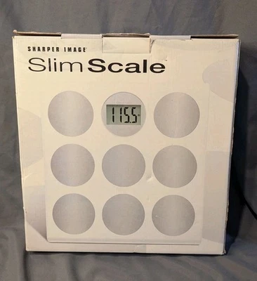 Sharper Image Slim Scale Tested Working Open Box - Image 1 of 4