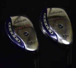 GOLFMATE HYBRID MAX SET 2H 3H FLEX:REGULAR LENGTH: 40 IN NEW GRIPS RIGHT HANDED - Picture 1 of 11