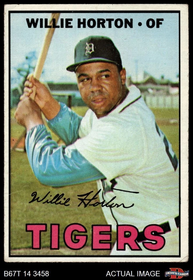 1967 Topps #465 Willie Horton Tigers 3 - VG - Image 1 of 1