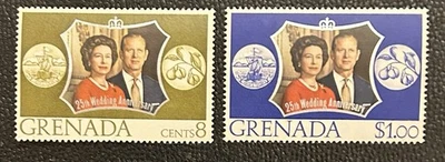 Granada: 1972.  Conjunto completo de 2 MNH. SC# 466-467 como mostrado, SC-07242 - Imagem 1 de 2