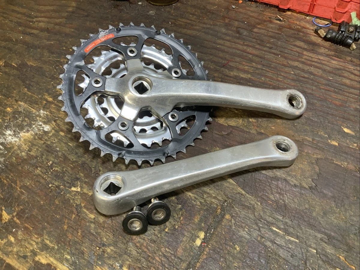 Shimano Cranksets with Triple Chainrings 170 mm Crankarm for sale