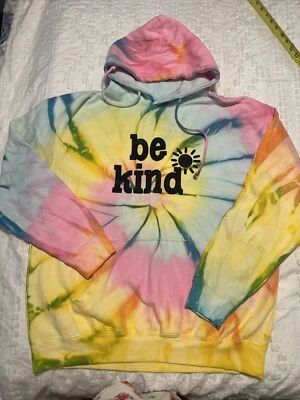 dye works L Be Kind tie dye hoodie  - Image 1 of 4