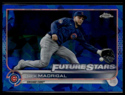 2022 Chrome Sapphire #466 Nick Madrigal - Image 1 of 2