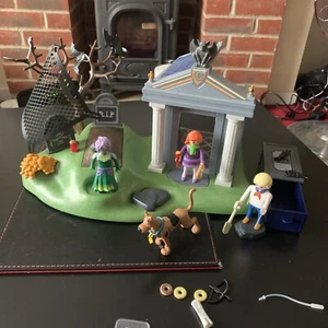 Playmobil Scooby Do - Abenteuer auf dem Friedhof - Set 70362 sehr guter Zustand - Bild 1 von 10