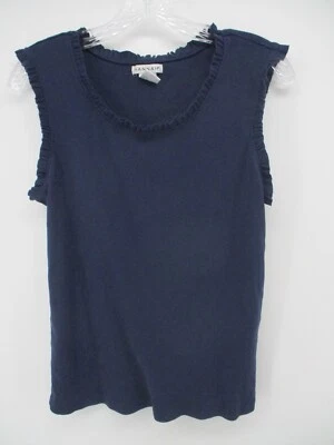 Camisa sin mangas Hannah XL con volantes cuello redondo Foto 1 de 4